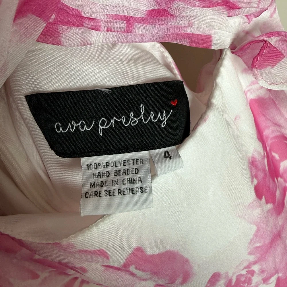 ava presley prom dress size 4 - Picture 13 of 14